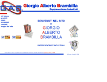 Tablet Screenshot of giorgiobrambilla.it